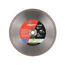 Norton Clipper 10 in. D X 1-7/8 and 5/8 Classic Diamond Turbo Rim Blade 1 pk