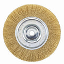 Norton Clipper 8 in. Coarse Crimped Wire Wheel Brush Brass 3750 rpm 1 pc