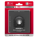 Arrow Pro 3-3/4 in. L X 4 in. W Bi-Metal Square Drywall Blade Multi-Material 1 pc