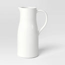 72-Ounce Porcelain Pitcher - White