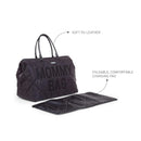 Extra-Large Baby Diaper Bag - Puffered Black