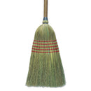Boardwalk Corn Broom, 56", Lacquered Wood Handle, Natural, 6/Carton - BWKBR10003