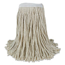 Boardwalk Mop Head, Cotton, Cut-End, White, 4-Ply, 32Oz, 12/Carton - BWKCM20032