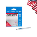 Arrow T50 3/8 in. W X 1/4 in. L 18 Ga. Flat Crown Heavy Duty Staples 1250 pk, Pack of 4