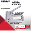 Arrow 7/16 in. Narrow Staple Gun JT21