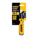 DeWalt Press and Flip Atomic Compact Utility Knife Yellow 1 pc