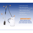 Flame King 13 ft. L Heavy Duty Weed Torch Kit 1 pc Propane