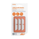 Slice 0.47 in. Ceramic Rounded Tip Utility Blade 2.56 in. L 3 pk