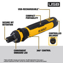 DeWalt 4V MAX Cordless Powered Screwdriver with Bit Set Kit