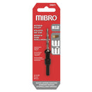Richelieu Mibro 12 X 3.625 in. L Steel Screw Pilot Pilot Drill Bit Straight Shank 1 pk