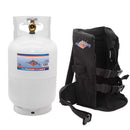 Flame King 10 lb Weed Burner Weed Torch Kit Steel 3 pc Propane
