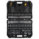 DeWalt ToughSeries 1/4 and 3/8 in. drive Metric/SAE Mechanic's Tool Set 140 pc