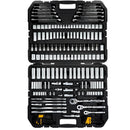 DeWalt ToughSeries 1/4 & 3/8 & 1/2 in. drive Metric/SAE Mechanic's Tool Set 185 pc