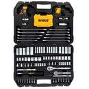 DeWalt 1/4 and 3/8 in. drive Metric/SAE Mechanic's Tool Set 142 pc