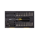 DeWalt 1/4 in. drive Metric/SAE Socket and Bit Set 70 pc