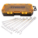 DeWalt SAE Combination Wrench Set 8 pc