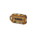 DeWalt 1/4 in. drive Metric/SAE 6 Point Deep Socket Set 20 pc