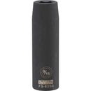 DeWalt 9/16 in. X 1/2 in. drive SAE 6 Point Deep Impact Socket 1 pc