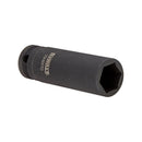 DeWalt 11/16 in. X 1/2 in. drive SAE 6 Point Deep Impact Socket 1 pc