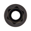 DeWalt 11/16 in. X 1/2 in. drive SAE 6 Point Deep Impact Socket 1 pc