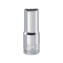 DeWalt 10 mm X 3/8 in. drive Metric 12 Point Deep Socket 1 pc