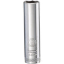 DeWalt 9 mm X 1/4 in. drive Metric 6 Point Deep Socket 1 pc