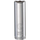 DeWalt 10 mm X 1/4 in. drive Metric 6 Point Deep Socket 1 pc