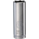 DeWalt 12 mm X 1/4 in. drive Metric 6 Point Deep Socket 1 pc