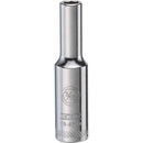 DeWalt 3/16 in. X 1/4 in. drive SAE 6 Point Deep Socket 1 pc