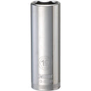 DeWalt 19 mm X 1/2 in. drive Metric 6 Point Deep Socket 1 pc