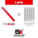 Diablo 12 in. Bi-Metal Reciprocating Saw Blade 4/6 TPI 1 pk