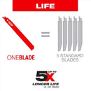 Diablo 9 in. Bi-Metal Reciprocating Saw Blade 24 TPI 1 pc