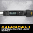DeWalt Drive Digital Torque Wrench 3/8 in. L 1 pc