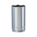 DeWalt 1-1/4 in. X 1/2 in. drive SAE 6 Point Deep Socket 1 pc