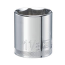 DeWalt 1-1/8 in. X 1/2 in. drive SAE 6 Point Socket 1 pc