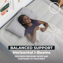 AlwayzAire Air Mattress Queen with Built-in Dual Pump