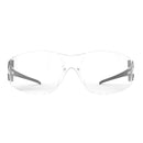 Edge Eyewear Anti-Fog Viso Safety Glasses Clear Lens Black Frame