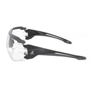 Edge Eyewear Anti-Fog Taven Safety Glasses Clear Lens Black Frame
