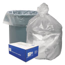 Good 'n Tuff Waste Can Liners, 56 Gal, 14 Microns, 43" X 46", Natural, 200/Carton - WBIGNT4348