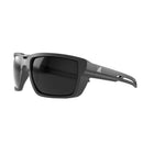Edge Eyewear Anti-Fog Lassen Safety Glasses Smoke Lens Black Frame