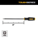 DeWalt Toughseries 2 Size X 8 in. L Screwdriver 1 pk