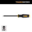 DeWalt Toughseries 5/16 slot X 6 in. L Screwdriver 1 pk