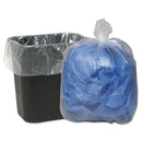 Classic Clear Linear Low-Density Can Liners, 16 Gal, 0.6 Mil, 24" X 33", Clear, 500/Carton - WBI243115C