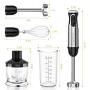 Immersion Hand Blender - Stainless Steel