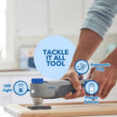 Dremel 12V Blueprint 2 amps Cordless Oscillating Multi-Tool Kit (Battery & Charger)