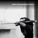 TRACER 6 in. L Deep Hole Deep Hole Marker Black 3 pc