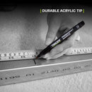 Tracer 6 in. L Permanent Marker Black 1 pc
