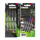 Tracer 6 in. L Permanent Marker Assorted 4 pc