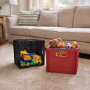 Organize-it Black Miniature Storage Bin 5.5 in. H X 6.5 in. W X 6.5 in. D Stackable, Pack of 8
