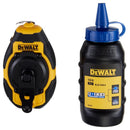 DeWalt Blue Compact Chalk Line Reel Kit 50 ft. Braided